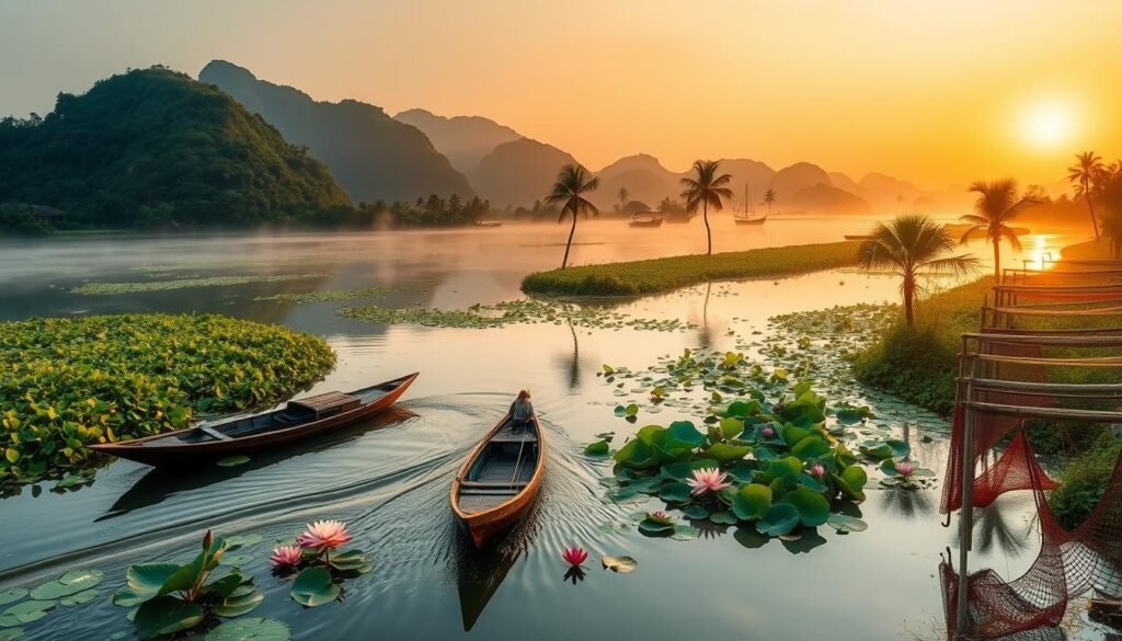 Vietnam’s waterways showcasing natural beauty Vietnam’s waterways showcasing natural beauty