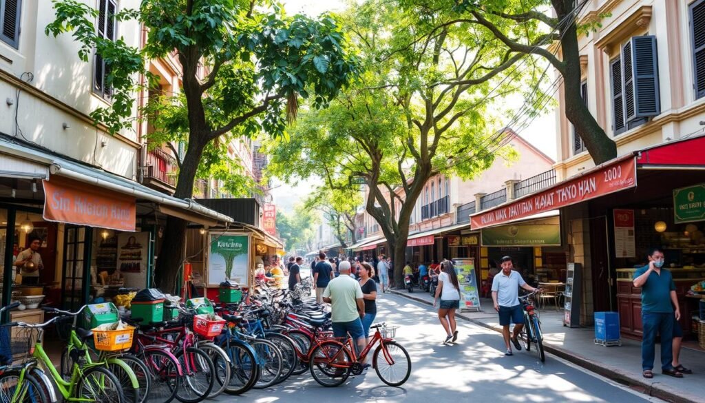 inexpensive bicycle hire Hanoi